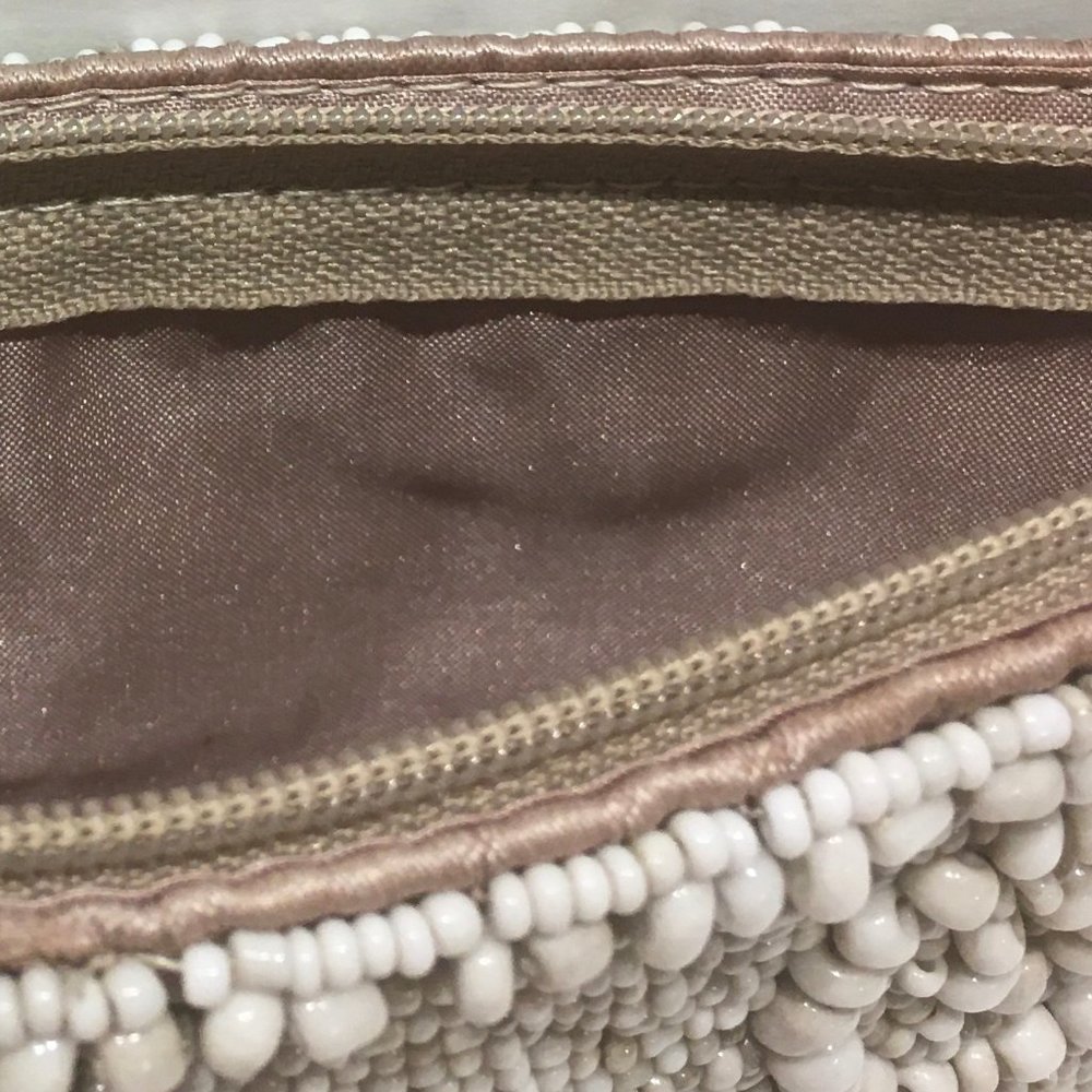 BEADED CLUTCH BAG WITH STRAP - Picture 12 of 14